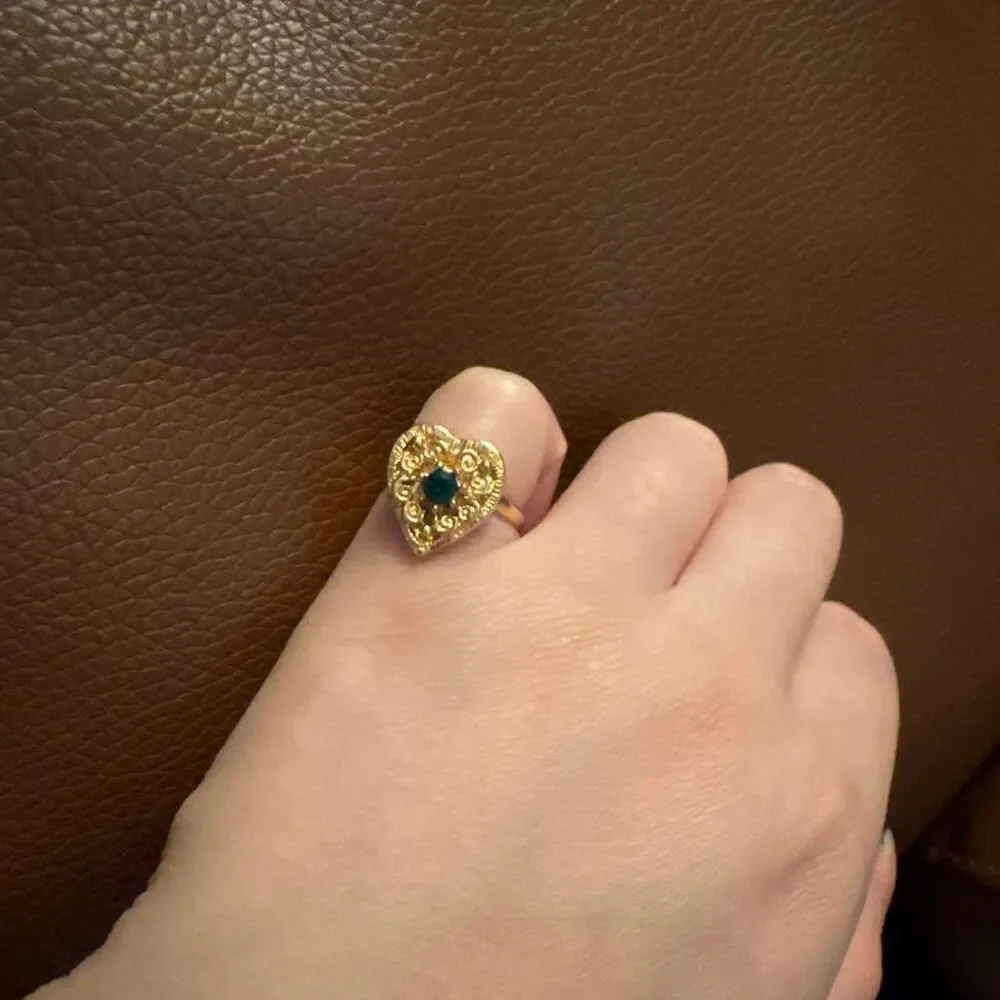 Unbranded Women's Gold and Green Jewellery